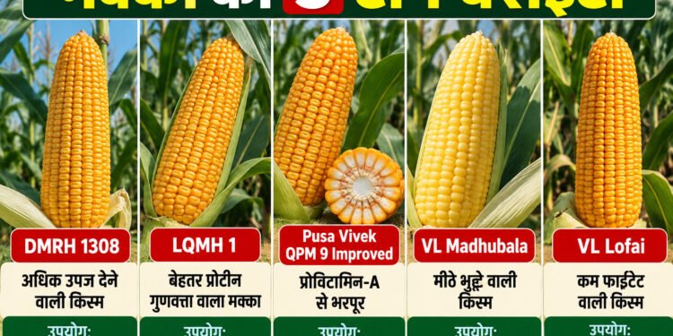 Maize Top 5 Varieties