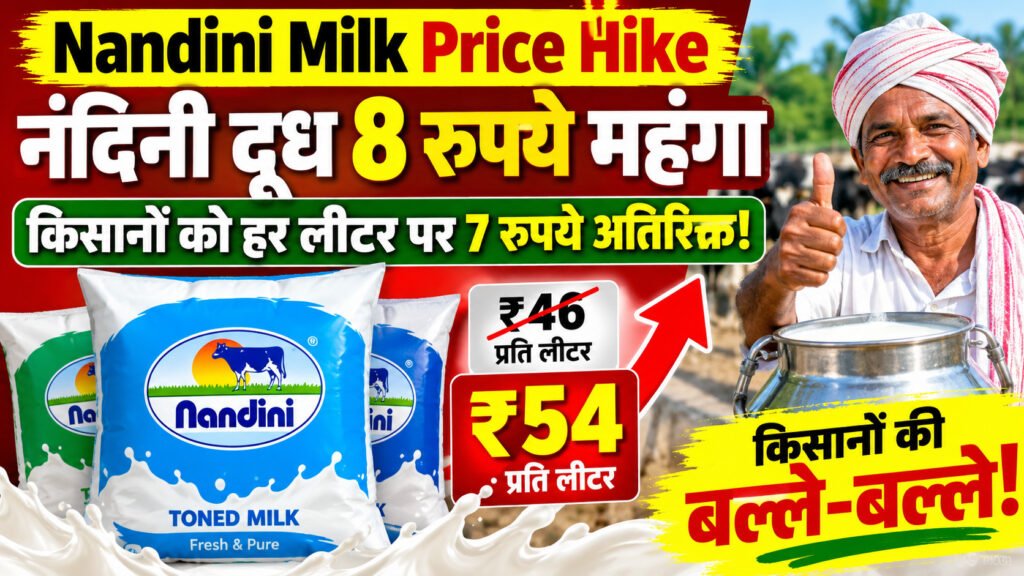Nandini Milk Price