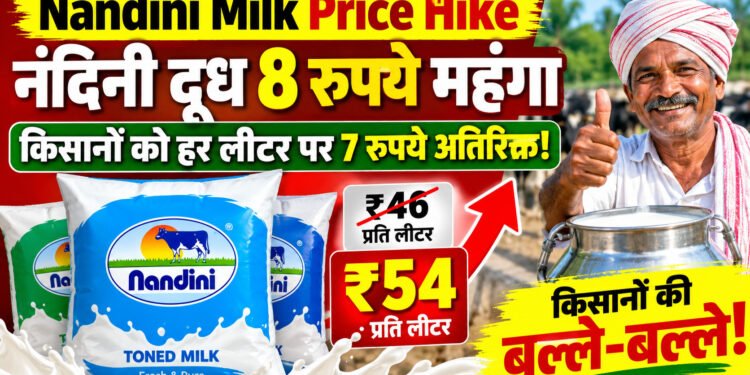 Nandini Milk Price