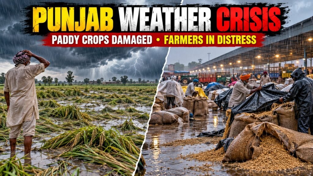 Punjab Paddy Crop Damage
