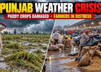 Punjab Paddy Crop Damage