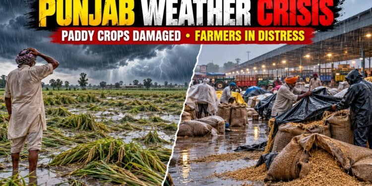 Punjab Paddy Crop Damage