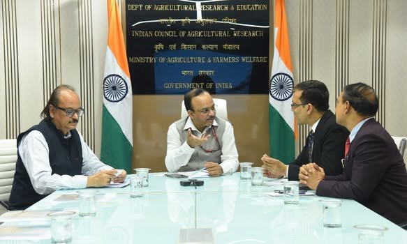 Discussions held on strengthening cooperation between ICAR and the SAARC Agriculture Centre; agricultural research and capacity building to receive a boost.