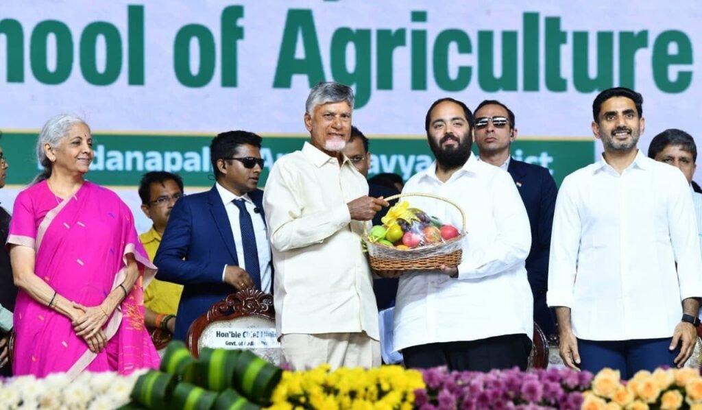New agricultural revolution in Rayaseema: Foundation stone laid for ₹1 lakh crore Horticulture Hub and Indian School of Agriculture