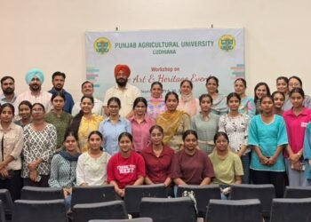 Two-day Fine Arts and Heritage Workshop at PAU, over 200 students received training