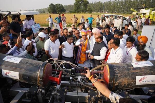 Nationwide launch of 'Save the Farm Campaign': Shivraj Singh Chouhan said that only if the soil is saved, human life and agriculture will be safe.