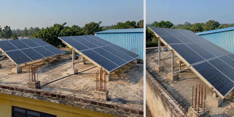 A new initiative to process flour using solar energy, an FPO of 751 farmers set up a unit in Hamirpur.