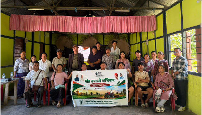 Farmers in Arunachal Pradesh were made aware under the 'Save the Farm Campaign', emphasizing natural farming and soil health.