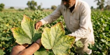 फसल की पत्तियों में नाइट्रोजन, फास्फोरस और पोटाश की कमी के दिखाई देने वाले लक्षण
