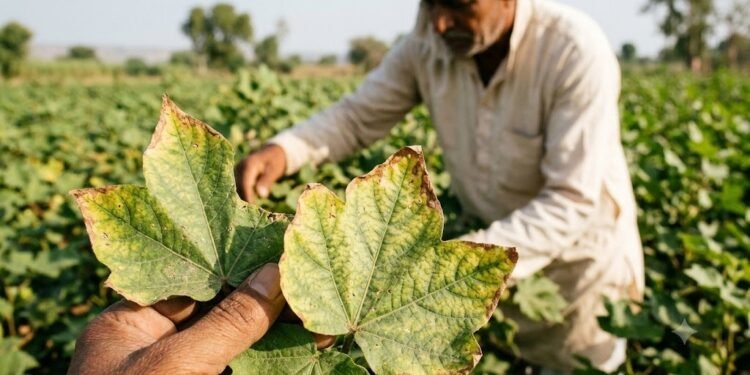 फसल की पत्तियों में नाइट्रोजन, फास्फोरस और पोटाश की कमी के दिखाई देने वाले लक्षण
